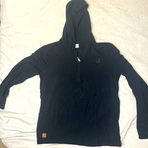 Kangol long sleeve zip hoodie